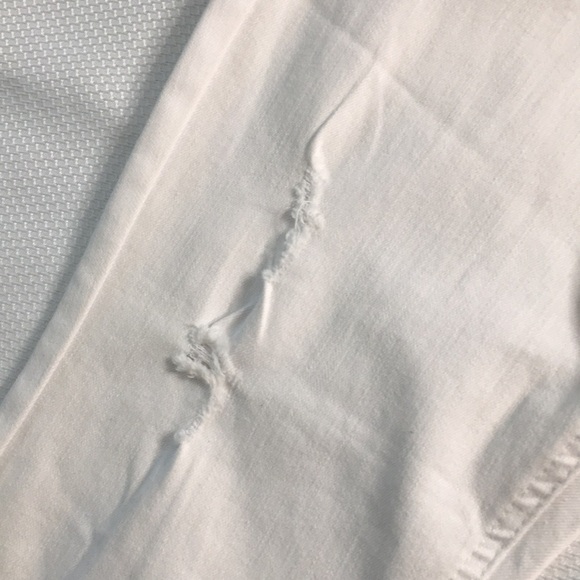 Pistola white denim distressed jeans - Picture 6 of 9